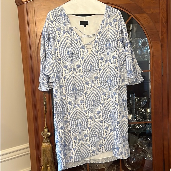 Flutter Sleeve Dress - Picture 1 of 5